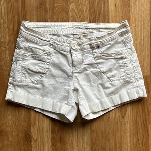 Younique Brand | White Utility/Cargo Shorts